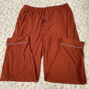 Lands' End Men's Pajama/Lounge Pants - Size XL (40/42) - Rust Colored - NWOT